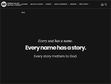Tablet Screenshot of gvbc.org